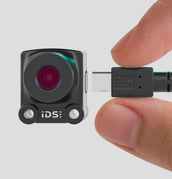 uEye XS Kamera mit USB2 Kabel